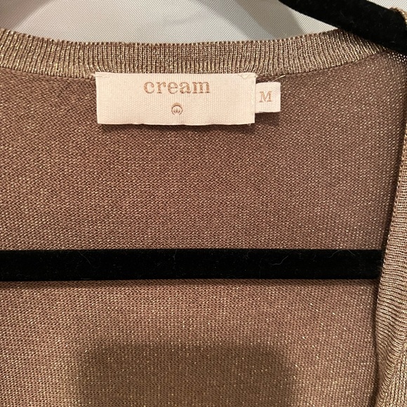 Sparkly gold evening sweater. - Picture 4 of 4